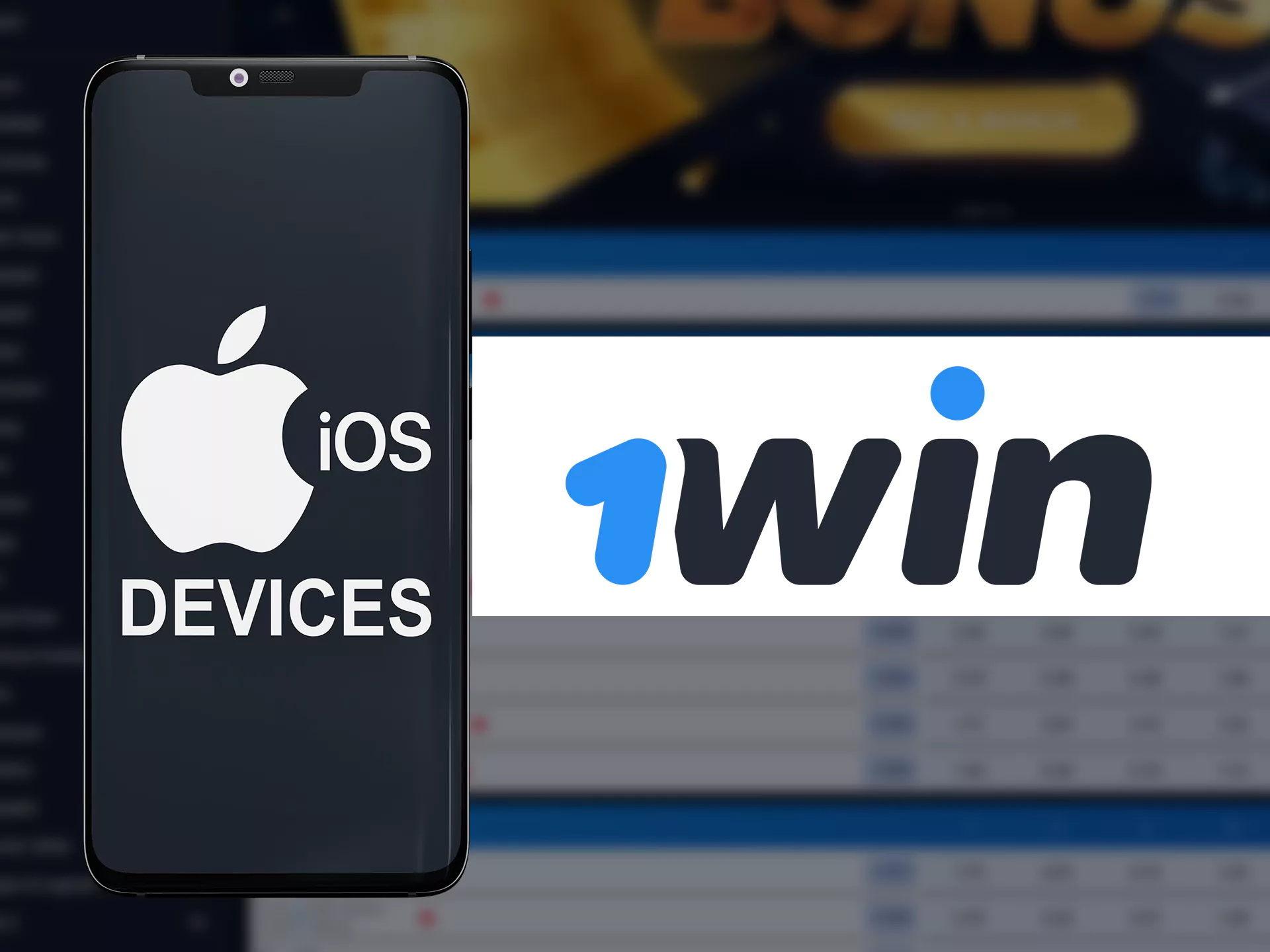 1win অ্যাপটি বিভিন্ন ios ডিভাইসে ইনস্টল করা যেতে পারে।