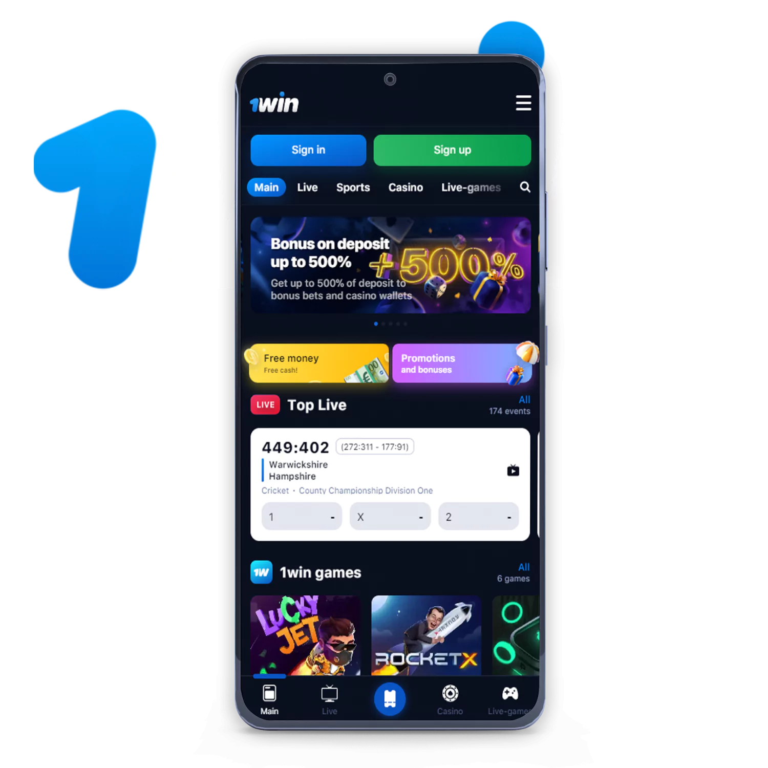 1win App Download For Android APK And IOS For FREE 2024