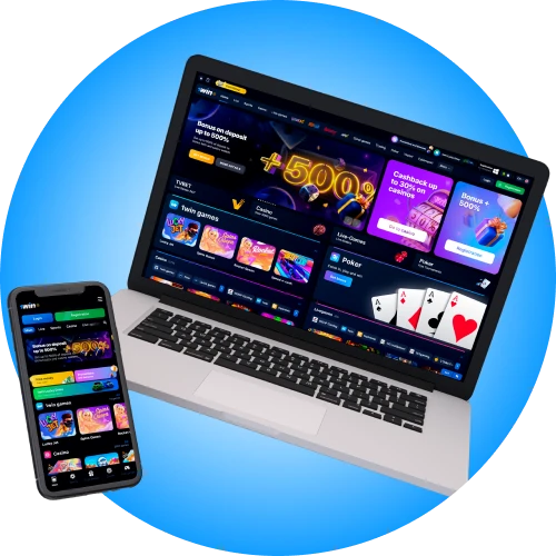 Place your bets at 1win casino wherever you are.