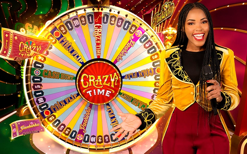 Increase your capital by playing Crazy Time at 1win.