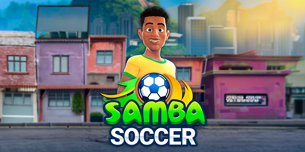 Luck awaits you in the game Samba Soccer on 1win.