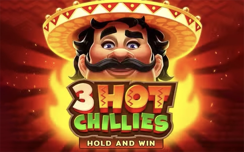 A spicy slot game 3 Hot Chillies at 1win.