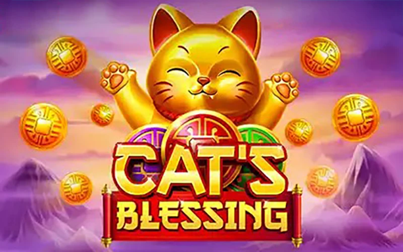 Try your luck with the Cats Blessing game from 1Win Casino.