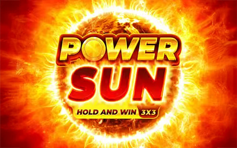 Enjoy the colourful graphics in the Power Sun game from 1Win Casino.
